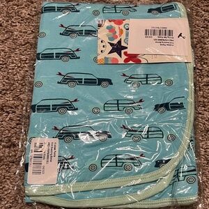 Kickee Pants Shining Sea Woody Swaddle NEW